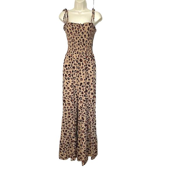 Plus Size Leopard Jumpsuit, Romper, Flare legs, Halter style, NWT Size 3X - Picture 1 of 7